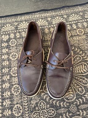 Colorado Brown Leather Boat Shoes